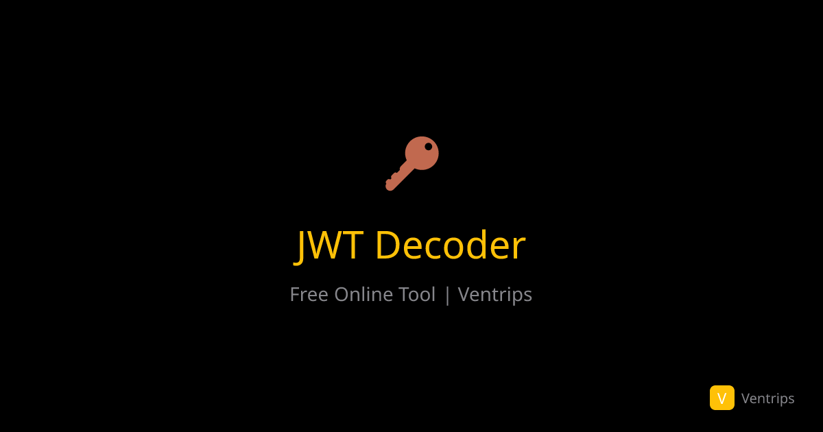JWT Decoder - Free Online Tool | Ventrips